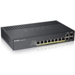 Zyxel GS1920-8HPv2 Smart Managed PoE Gigabit Switch Black