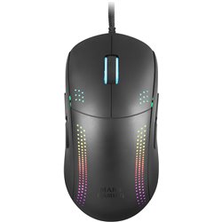 Ratón Gaming Mars Gaming MMPRO/ Hasta 32000 DPI/ Negro