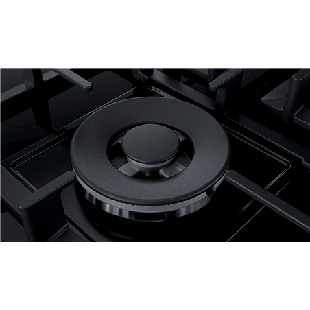 Placa de Gas Bosch Serie 6 PPQ7A6B90 75.2 cm 5 Zonas Negro