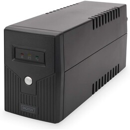 DIGITUS DN-170063 line-interactive UPS 600 VA/360 W USB RJ11 LED black