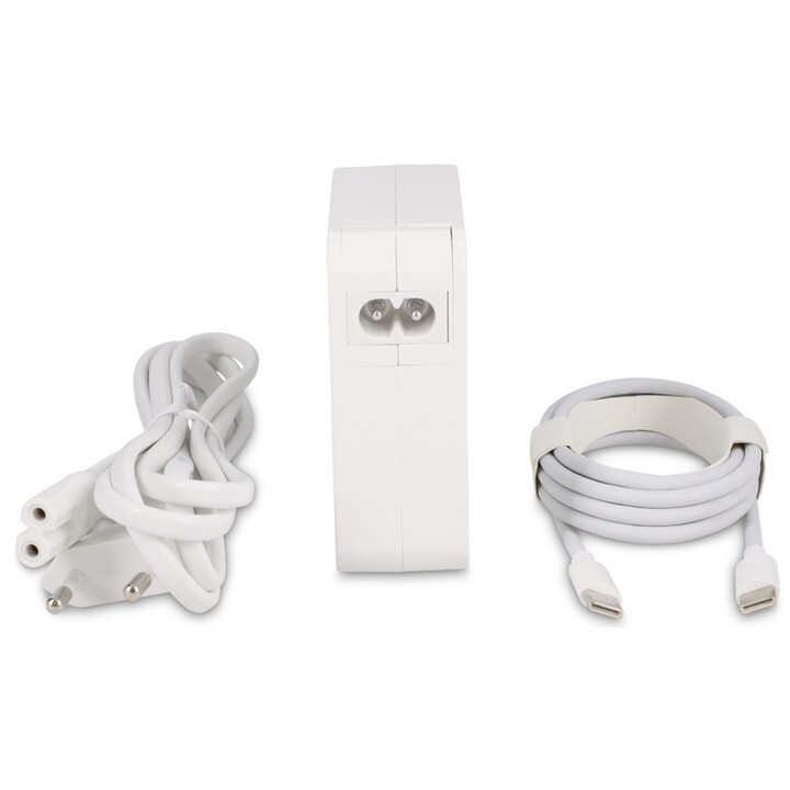 Adaptador de alimentação USB-C 96 W / 87 W para USB-C MacBook Air / Pro (cabo USB-C incluído) - Branco