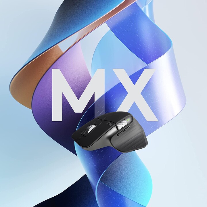 Logitech MX Master 3S Wireless Maus (kabellos, grafit)