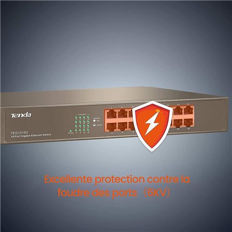 Tenda TEG1016D Commutateur 16 Ports