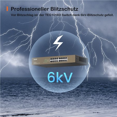 Tenda TEG1016D Commutateur 16 Ports