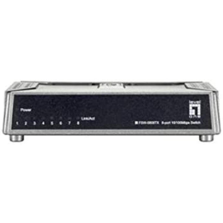 SWITCH LEVEL ONE FSW-0808TX 10/100 8 PORTS BASE MAGNETICA