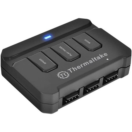 PC- Gehäuselüfter Thermaltake Riing 12 LED - RGB - CONJUNTO de 3 Ventiladores