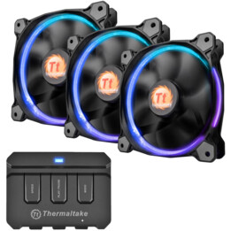 Thermaltake Riing 12 LED - RGB - SET of 3 Fans