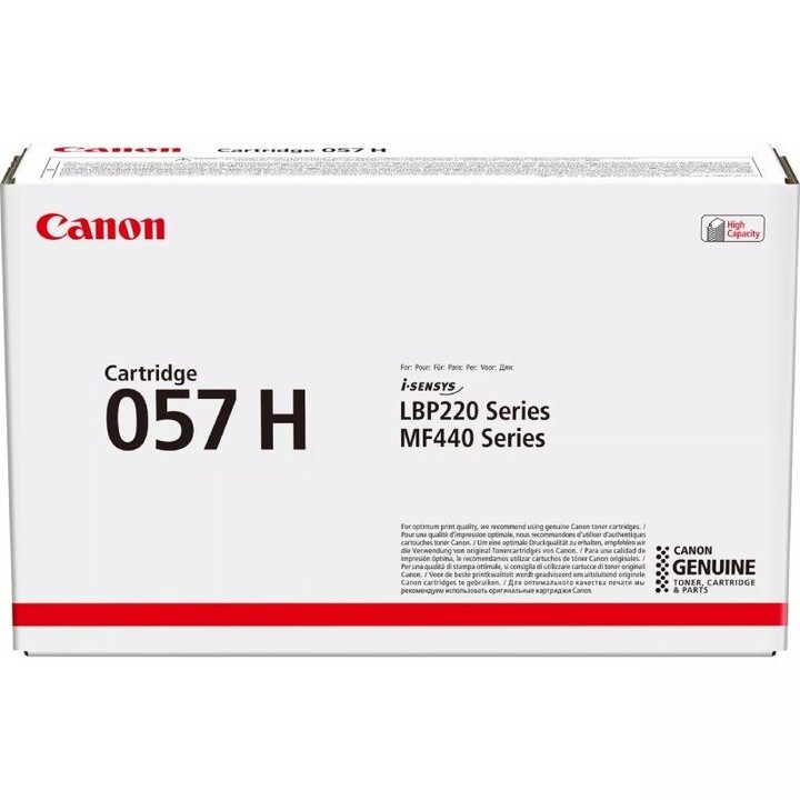 Toner originale Canon i-SENSYS nº057H ad alta capacità/nero