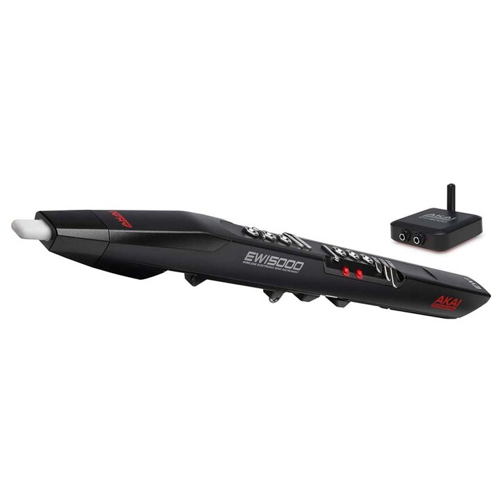 AKAI EWI 5000 Instrumento de sopro eletrônico sem fio USB MIDI preto