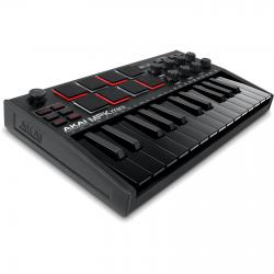 AKAI MPK Mini MK3 Teclado de control Controlador MIDI USB Negro - Imagen 5