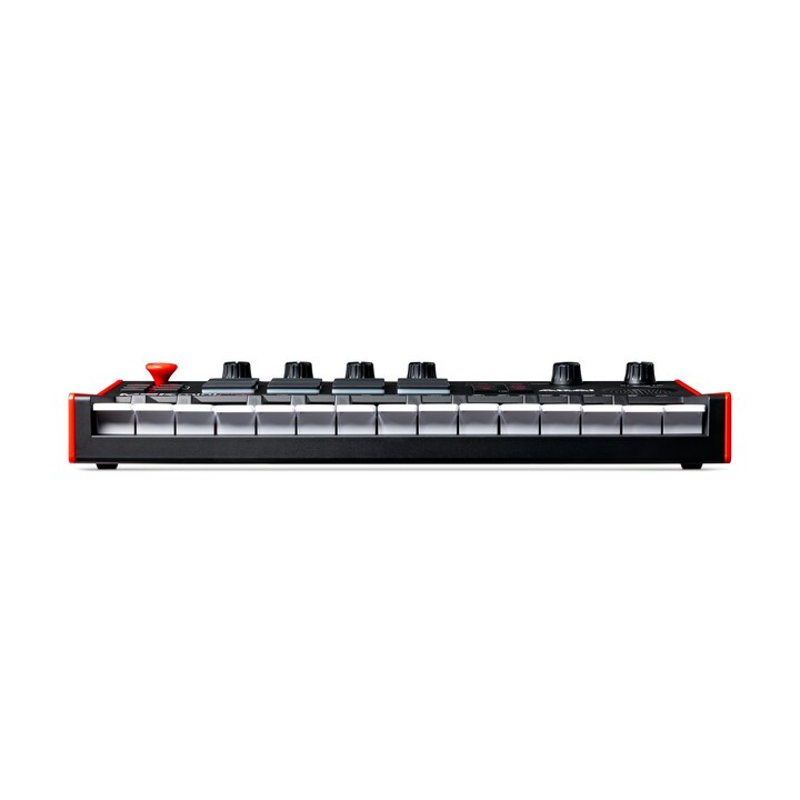 AKAI MPK Mini Play MK3 Clavier de contrôle Contrôleur MIDI USB Noir, Rouge