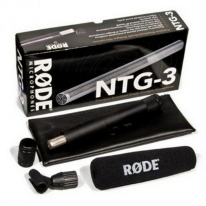 Microfone RØDE NTG-3B Microfone vocal preto