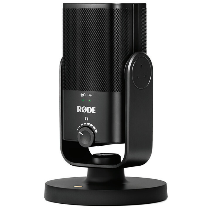 RØDE NT-USB mini microfone de mesa de contorno preto