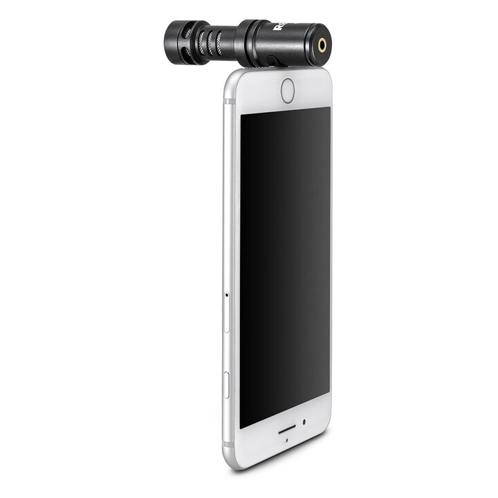 Microfone para smartphone preto RØDE VideoMic Me-L