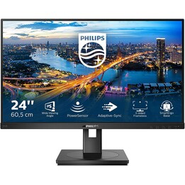 Monitor Philips 242B1 23,8" Full HD, panel IPS, DVI-D, VGA, DisplayPort, HDMI, USB, sensor de alimentación