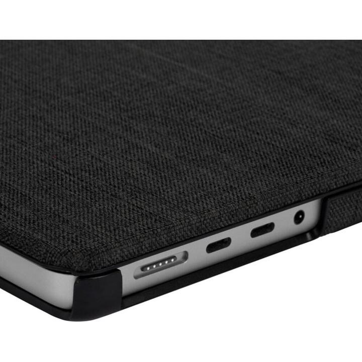 Strukturierte Hardshell in WoolenexfürMacBook Pro 16" 2021 – Graphit