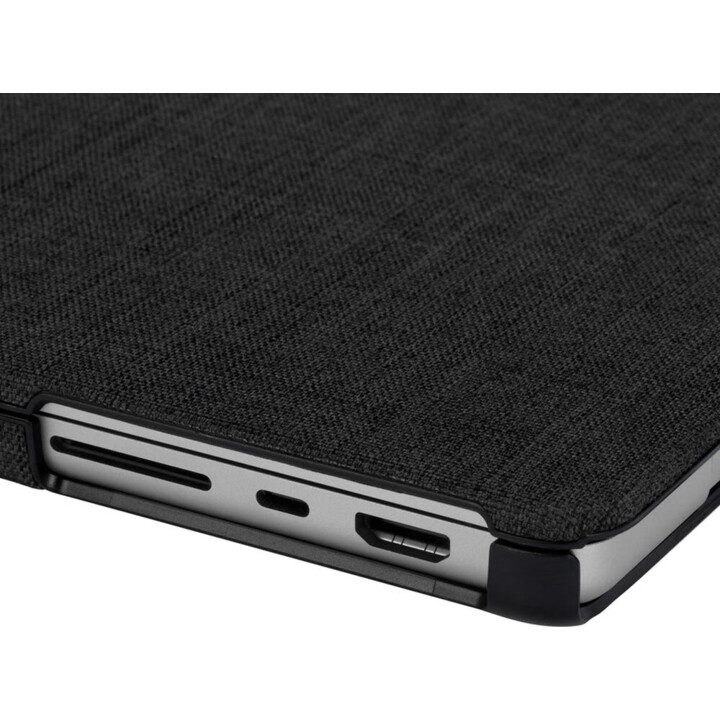 Strukturierte Hardshell in WoolenexfürMacBook Pro 16" 2021 – Graphit