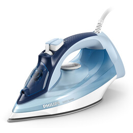 Philips serie 5000 DST5030/20 Ferro da stiro Ferro da stiro SteamGlide Plus Piastra 2400 W Blu