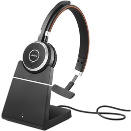 Jabra Evolve 65 SE UC Mono Headset On-Ear (Bluetooth, dongle, wireless, USB, charging station)