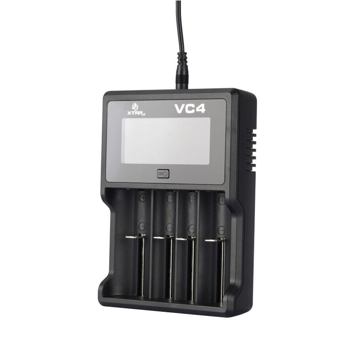 Caricabatterie XTAR VC4SL a Li-ion / Ni-MH / Ni-CD 18650