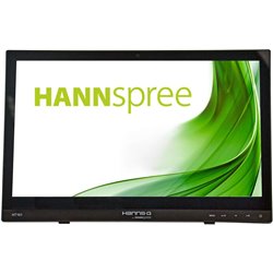 TACTILE MONITOR HANNSPREE 15,6 "LED G HT161H 1366X768 12MS VGA HDMI PRETO