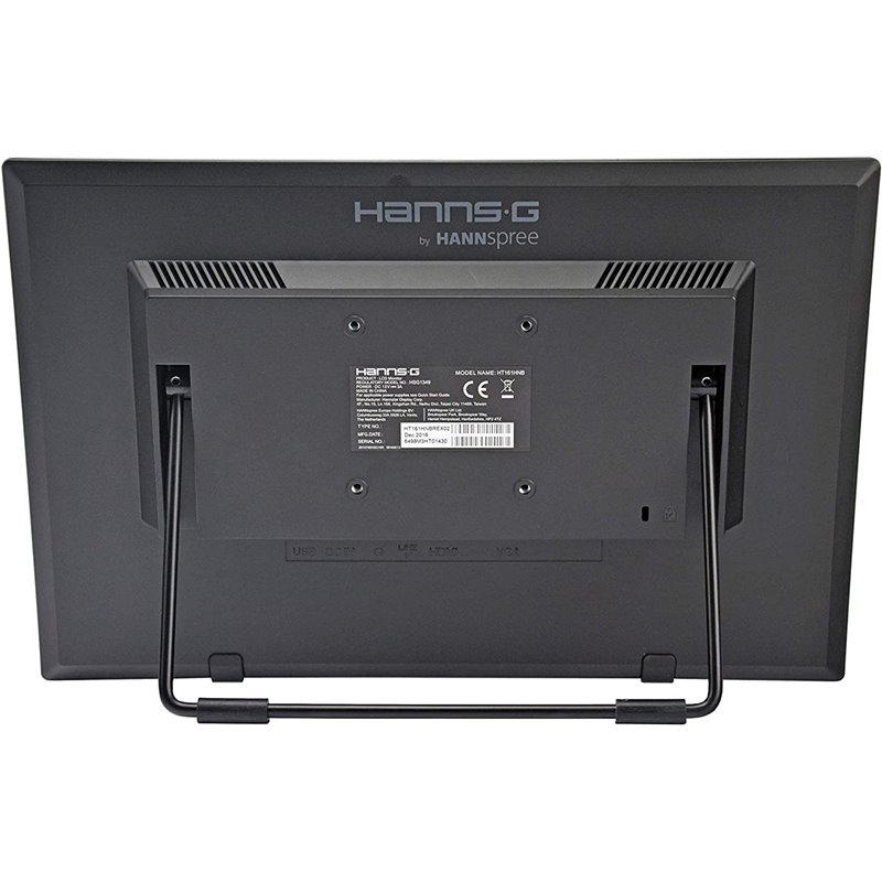 TACTILE MONITOR HANNSPREE 15.6 "LED G HT161H 1366X768 12MS VGA HDMI BLACK