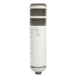 Microfono vocale RØDE Podcaster grigio