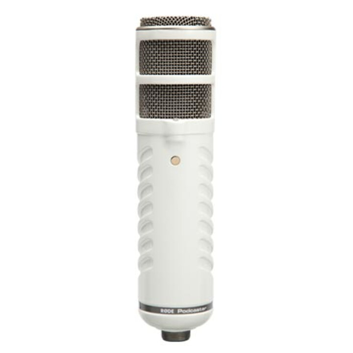 Microfone Vocal Cinza RØDE Podcaster