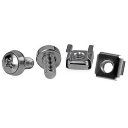 Startech CABSCREWM6 screw and nuts M6 silver