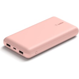 20k power bank usb-a&c 15w rose gd