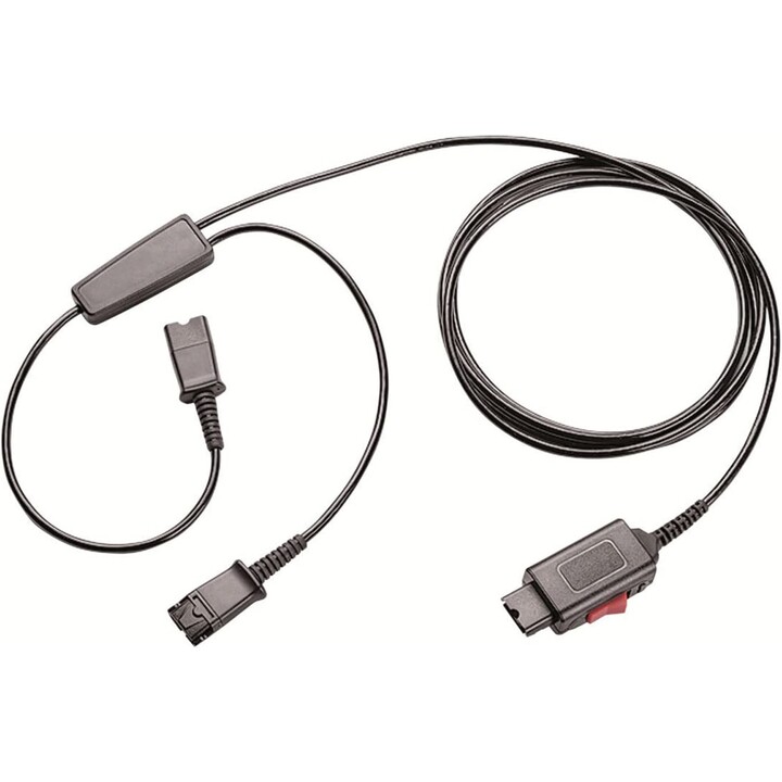 HP Poly Y Adapter Trainer Headset-Splitter Quick Disconnect zu 2 x Quick Disconnect Schwarz