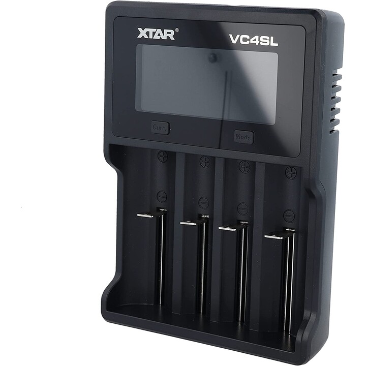 XTAR VC4SL battery charger to Li-ion / Ni-MH / Ni-CD 18650