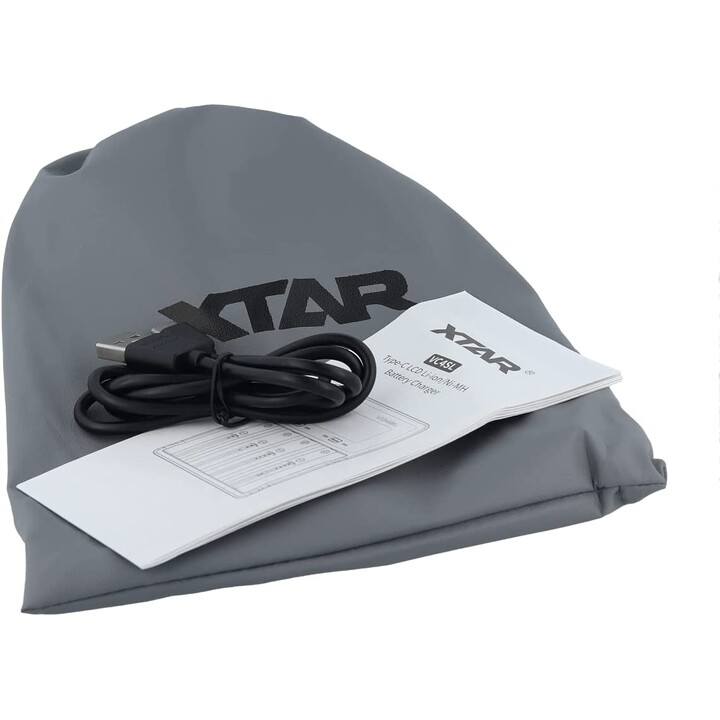 XTAR VC4SL battery charger to Li-ion / Ni-MH / Ni-CD 18650