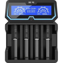 XTAR X4 battery charger to Li-ion 18650