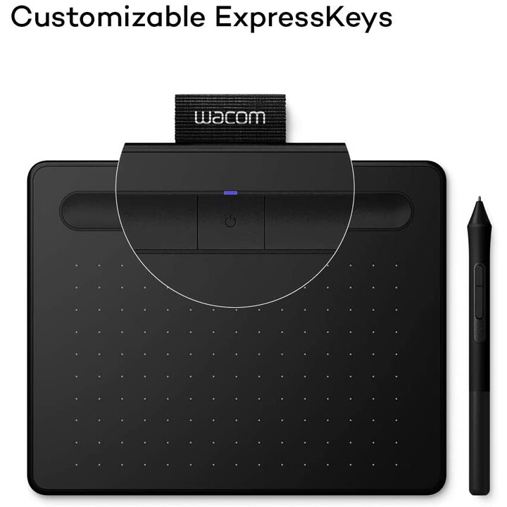 Tavoletta grafica Wacom Intuos S nera