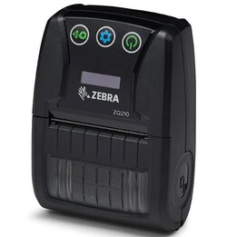 Zebra ZQ210 impressora térmica direta portátil preta