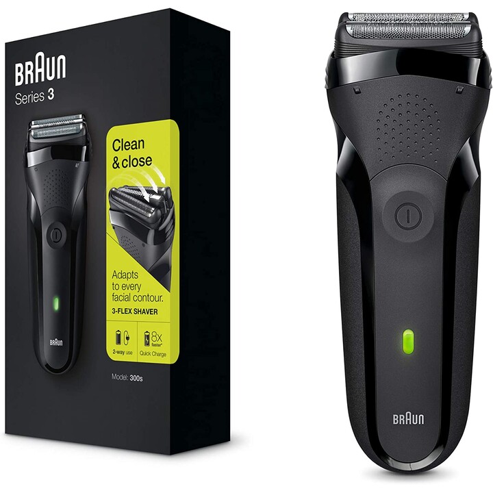 Braun Series 3 300s Foil Shaver Aparador Preto