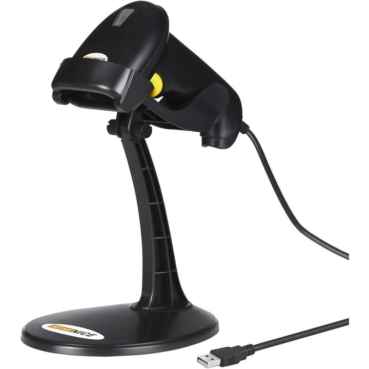 LEITOR DE CÓDIGO DE BARRAS DATALOGIC POWERSCAN M9100 WIRELESS USB PRETO + COT