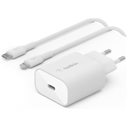 25w usb-c pd pps ladegerät mit 1m c-ltg