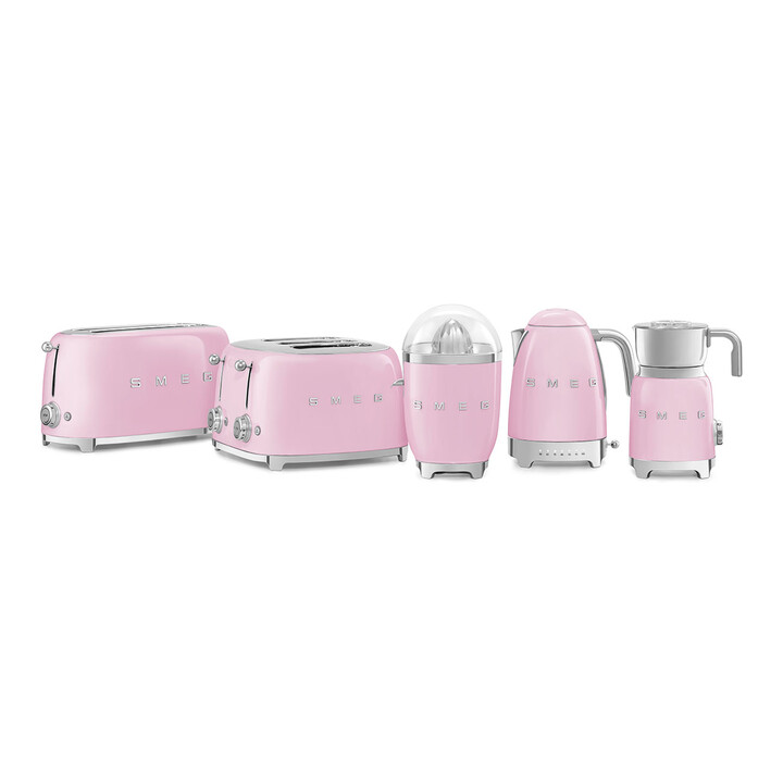 SMEG TOASTER 4X4 50´STYLE PINK TSF03PKEU (Promoción -10%)
