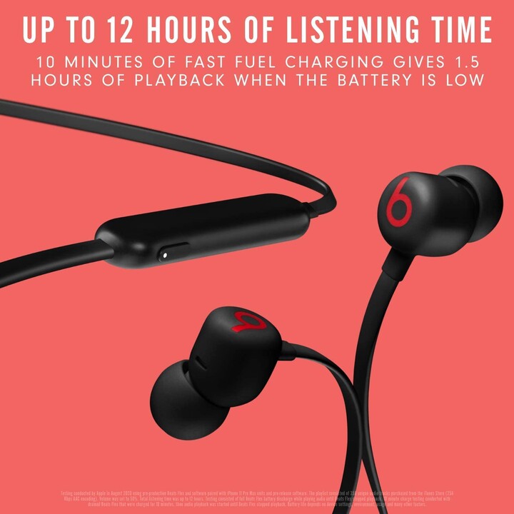 CASQUE + MICRO APPLE BEATS FLEX WIRELESS NOIR
