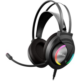 HEADPHONES W / MICROPHONE KROM KAPPA GAMING JACK-3.5MM RGB LED USB