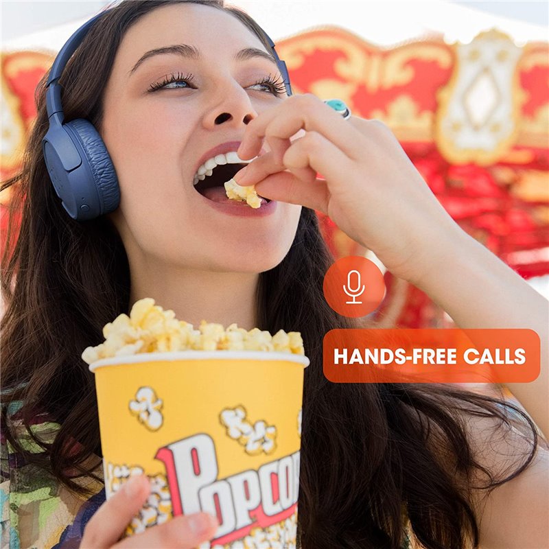 Fones de ouvido sem fio JBL Tune 510BT / com microfone / Bluetooth / preto