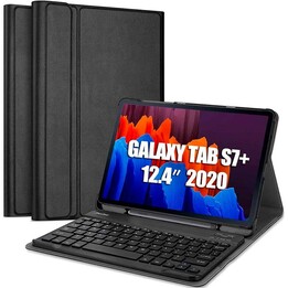 Étui avec Clavier Samsung Galaxy Tab S7 Plus T970 / T975 - S7 FE T733 / T736