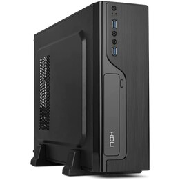 CAJA SOBREMESA/MICRO-ATX NOX LITE070 SLIM 500W 2USB3.0 NEGRA
