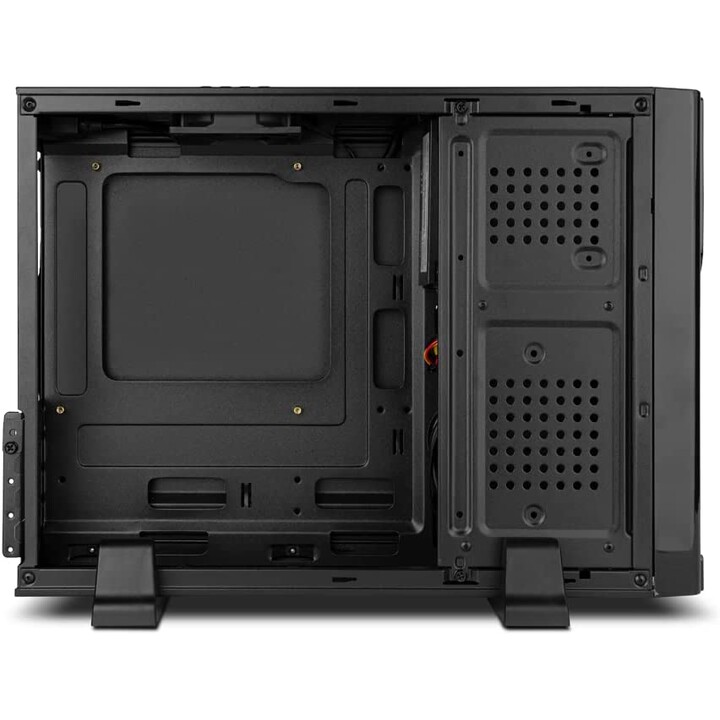 CAJA SOBREMESA/MICRO-ATX NOX LITE070 SLIM 500W 2USB3.0 NEGRA