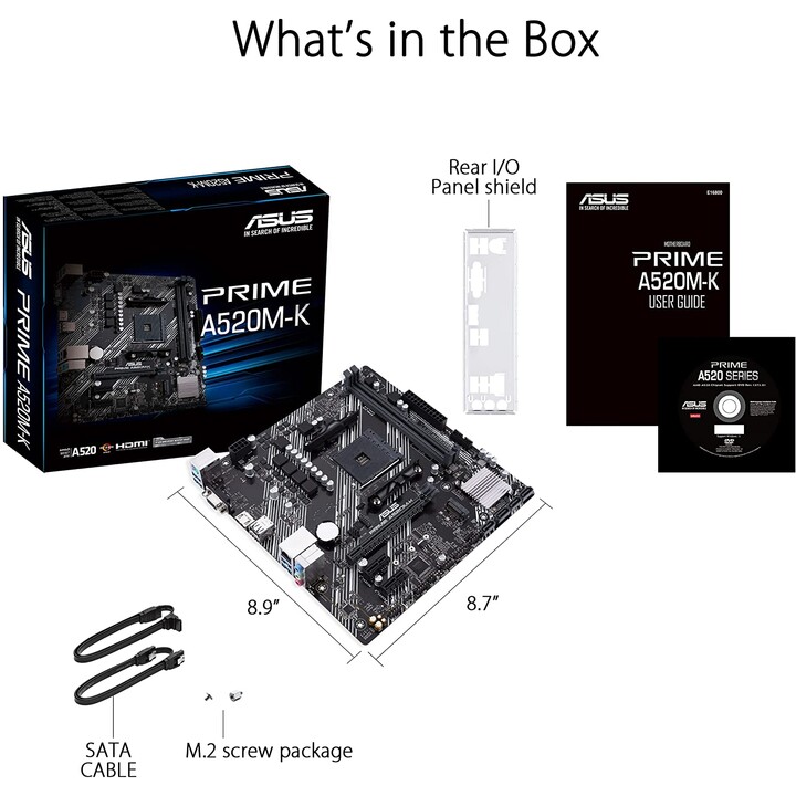 ASUS PRIME A520M-K (AM4)