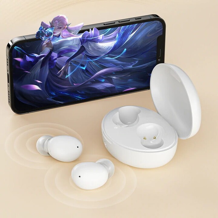 QCY T16 TWS Bianco - Cuffie Bluetooth