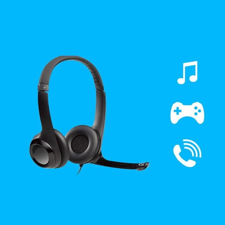 Casque + Micro Casque Logitech H390 Usb