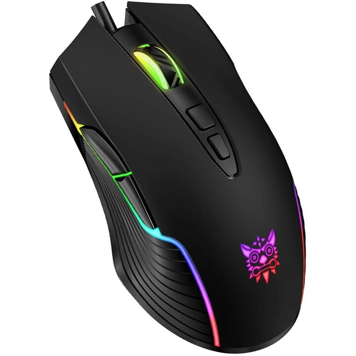 Mouse da gioco Onikuma CW905 nero - 6400 DPI